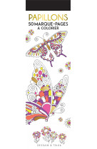 Marque-pages  papillons - 50 marque-pages a colorier