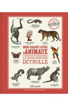 Mon grand livre d-animaux - la zoologie par deyrolle