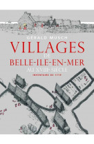 Villages de belle-ile-en-mer au xviiieme siecle