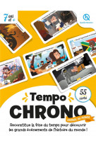 Tempo chrono histoire du monde (2nde ed) - jeu de chronologie 7 ans et +