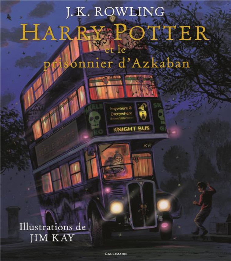 HARRY POTTER - III - HARRY POTTER ET LE PRISONNIER D-AZKABAN - ROWLING/KAY - Gallimard-Jeunesse