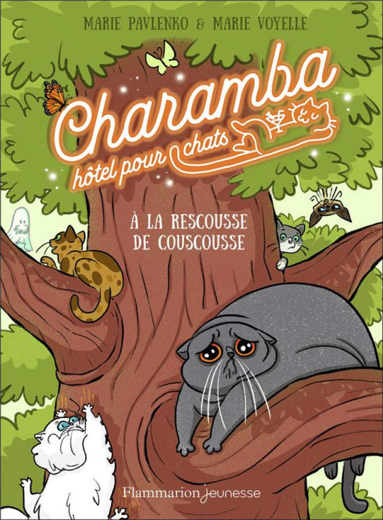 CHARAMBA, HOTEL POUR CHATS - A LA RESCOUSSE DE COUSCOUSSE - PAVLENKO/VOYELLE - FLAMMARION
