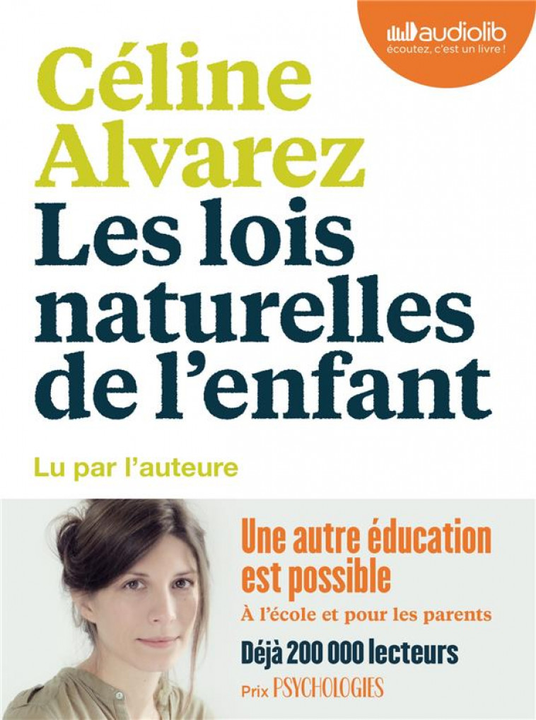 LES LOIS NATURELLES DE L-ENFANT - LIVRE AUDIO 1 CD MP3 - ALVAREZ CELINE - Audiolib